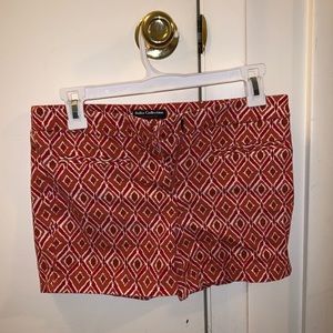 Tribal print shorts